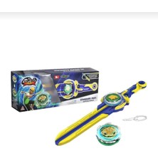 Aksoy Toys Infinity Nado Lightning Leopard (Yıldırım Leoparı) Kılıç Fırlatıcı ve Metal Topaç