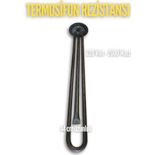 Ender Krom Termosifon Rezistansı 2000W 220V 8.5 ? Cr-Ni (Üniversal 220 Volt 2000 Watt)