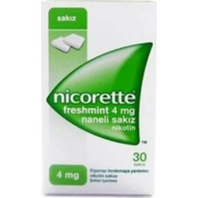 Nicorette Meyveli Sakız 4 mg 30 adet