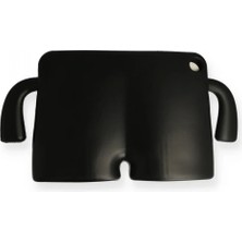 Pileli Store Newface iPad 10.2 (7.nesil) Kılıf Karakter Tablet Silikon - Siyah