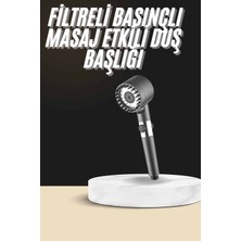 LTG Nova Duş Başlığı Profesyonel Masaj Başlıklı 3 Modlu Yeni Nesil Masaj Uçlu Su Tasarruflu