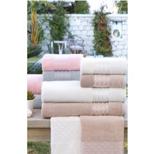 Özdilek Elissa El Yüz Havlusu 10 Adet 50 x 90 cm  Pamuk Renkli Plaj Havlusu