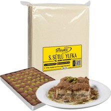 Silifke Yufka Soğuk Sütlü Baklava Yufkası - 1 Tepsilik (±900GR)