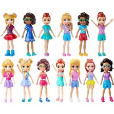 4'lü Polly Pocket FWY19 Polly Pocket ve Arkadaşları Serisi (4 Adet Farklı Ürün Gönderilir)