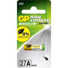 Toptan Bulurum Gp 27A 12V Alkalin Spesifik Araç Kumanda Pili GP27AC5