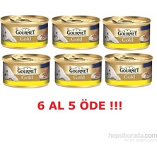 Pro Plan Purina Gourmet Gold Kıyılmış Tavuklu 85 Gr 6 Al 5 Öde! Premium Kalite Kedi Konservesi