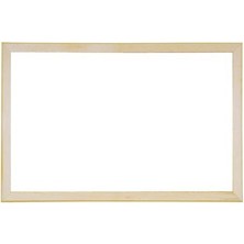 İnter 45 x 60 Ahşap Çerçeveli Yazı Tahtası Ekonomik Hafif Kullanışlı Ürün