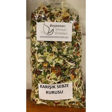 Beypazarı Yöresel Ürünleri 250 g Karışık Sebze Kurusu Kuru ve Serin Yerde Muhafaza Edin