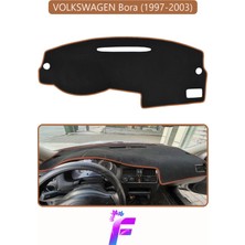 E-BİZ Volkswagen Bora (1997-2003) Uyumlu Torpido Örtüsü | Yansıma Önleyici | Tam Koruma | Hızlı Montaj K70