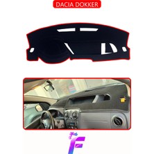 E-BİZ Dacıa Dokker Torpido Örtüsü | Güneşten Korur | Kolay Montaj | Tam Uyum |kaymaz | Araca Özel | E15