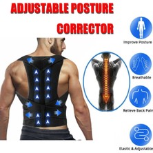 Dik Duruş Korse Kadın ve Erkek, Sırt ve Omuz Destekleyici Aparat