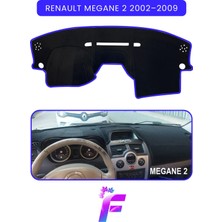 E-BİZ Renault Megane 2 (2002–2009) Uyumlu Torpido Örtüsü | Çatlama ve Isıya Karşı Tam Koruma | A59
