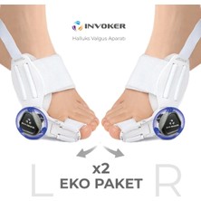 Ayarlı Halluks Valgus Düzeltme Aparatı, Gece Ateli, Ayak Baş Parmak Destek