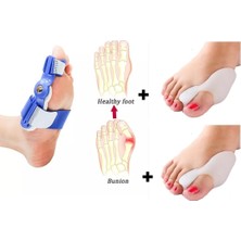 Konforlu Halluks Valgus Gece Ateli, Ayak Baş Parmak Kemik Düzeltici Set