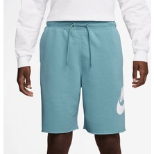Nike Club Alumni Fransız Kumaş Erkek Mavi Günlük Stil Şort-Sportxstore