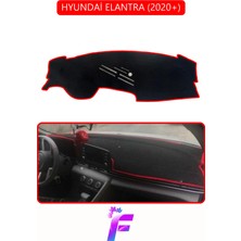E-BİZ Hyundai Elantra (2020+) Uyumlu Torpido Örtüsü | Yansıma Önleyici | Hızlı Montaj |tam  Koruma | G27