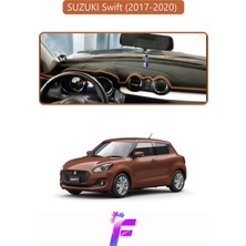 E-BİZ Suzukı Swift (2017-2020)  Uyumlu Torpido Örtüsü | Yansıma Önleyici | Tam Koruma | Hızlı Montaj | K52