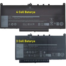 Bilbor Bilgisayar Dell Latitude E7470 Notebook Bataryası - Pili 3 Cell