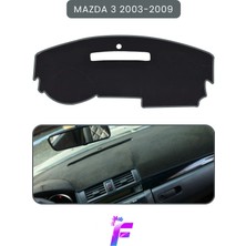 E-BİZ Mazda 3 (2003-2009) Uyumlu Torpido,panel Örtüsü | Hızlı ve Kolay Montaj | Kaymaz Tasarım | TD26
