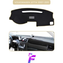 E-BİZ Volkswagen Jetta (2007-2011) Torpido Örtüsü | Güneşten, Isıdan, Çatlamadan Korur | Tam Uyum | C13