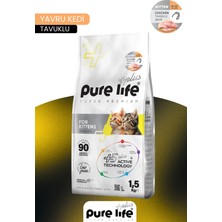 Pure Life Plus Tavuklu Yavru Kedi Maması 1.5 kg