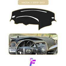 E-BİZ Mazda 3 (2009-2013) Araca Özel Torpido Örtüsü | Ön Göğüs Kılıfı | Tam Koruma | Oto Aksesuar | TD31