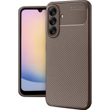Beei  Galaxy A17 5g Auto Fus Karbon Kapak - Kahverengi