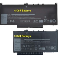 Bilbor Bilgisayar Dell Latitude E7470 Notebook Bataryası - Pili  4 Cell