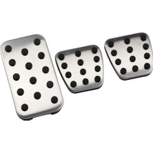 Honda Civic 1620/CRV 1720/ACCORD 1418 Uyumlu Kaydırmaz Metal Manuel Pedal Seti 3 Prc