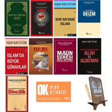 Yeni Boyut Yayınları Yaşar Nuri Öztürk 9 Kitap Set/ Allah ile Aldatmak - Kur’an’daki Islam - Maun Suresi - Kur'an-ı Kerim Meali