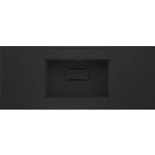 Realstone Flatstone Etajerli Granit Lavabo 80X50 Antrasit