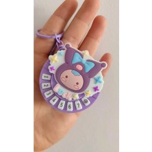 Famemus Accessory Işıklı ve Sesli Kuromi Tuşlu Anahtarlık