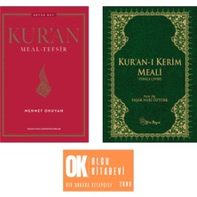 Yeni Boyut Yayınları Kur'an Meal  Tefsir - Mehmet Okuyan / Kur'an ı Kerim Meali Türkçe Çeviri - Yaşar Nuri Öztürk