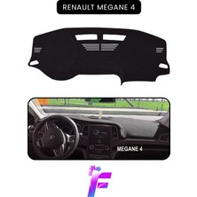 E-BİZ Renault Megane 4 Araca Özel Torpido Örtüsü | Ön Göğüs Kılıfı | Tam Koruma | Oto Aksesuar | A66