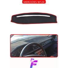 E-BİZ Mercedes W124 Uyumlu Torpido Örtüsü | Yansıma Önleyici | Kolay Montaj | Tam Koruma | H3