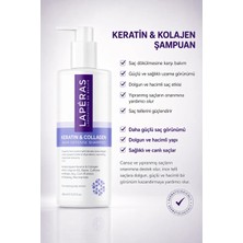 Laperas Besleyici Onarıcı ve Dökülme Karşıtı Keratin & Collagen Saç Bakım Şampuanı 400 ml