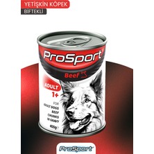 Prosport Biftek Chunk Yetişkin Köpek Konserve Yaş Mama 400 gr