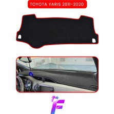 E-BİZ Toyota Yaris (2011-2020) Torpido Örtüsü | Çatlama ve Isıya Karşı Tam Koruma | Oto Aksesuar | B69