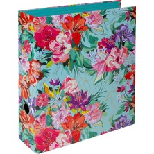 Goldbuch A4 Evrak Klasörü – Velvet Bloom Çiçek Desenli Belge Düzenleyici Klasör 8cm