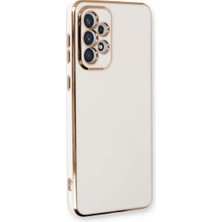 Verto Newface Samsung Galaxy A53 5g Kılıf Volet Silikon - Beyaz