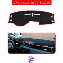 E-BİZ Dacıa Duster (2018-2020) Uyumlu Torpido Örtüsü | Araca Özel Üretim | Kolay Montaj | TA69