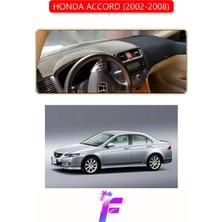 E-BİZ Honda Accord (2002-2008) Uyumlu Torpido Örtüsü | Yansıma Önleyici | Kolay Montaj | Tam Koruma | F39