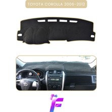 E-BİZ Toyota Corolla (2006-2012) Araca Özel Torpido Örtüsü | Ön Göğüs Kılıfı | Tam Koruma | Kaymaz | B31