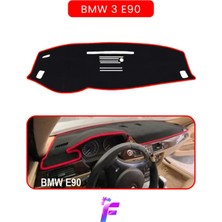 E-BİZ Bmw E90 (2005-2013) Uyumlu Torpido Örtüsü | Araca Özel Üretim | Kolay Montaj | Torpido Kılıf | Ta9