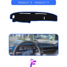 E-BİZ Renault 9 Uyumlu Ön Göğüs Koruma | Hızlı ve Kolay Montaj | Kaymaz Tasarım | Oto Aksesuar | A11