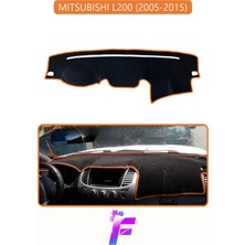 E-BİZ Mıtsubıshı L200 (2005-2015) Araca Özel Torpido Örtüsü | Kolay Montaj | Güneşten Korur | Koruma | H34