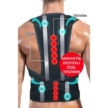 Ayarlanabilir Manyetik Dik Duruş Korsesi, Sırt ve Bel Destekli Sağlıklı Durum