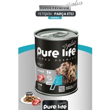 Pure Life Plus Kuzu Chunk Yetişkin Köpek Konserve Yaş Mama 400 gr