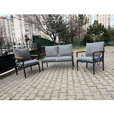 Rattano Garden Çay Seti Minder Kılıfı Mobilya fiyata dahil değildir.