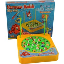 Vardem Oyuncak Vardem Kırmızı Balık Kaç Kaç  Pilli Eğlenceli Müzikli Balık Yakalama Oyunu 2 - 4 Yaş